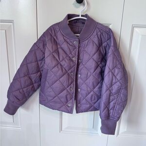GAP Kids Lavender Quilted Jacket